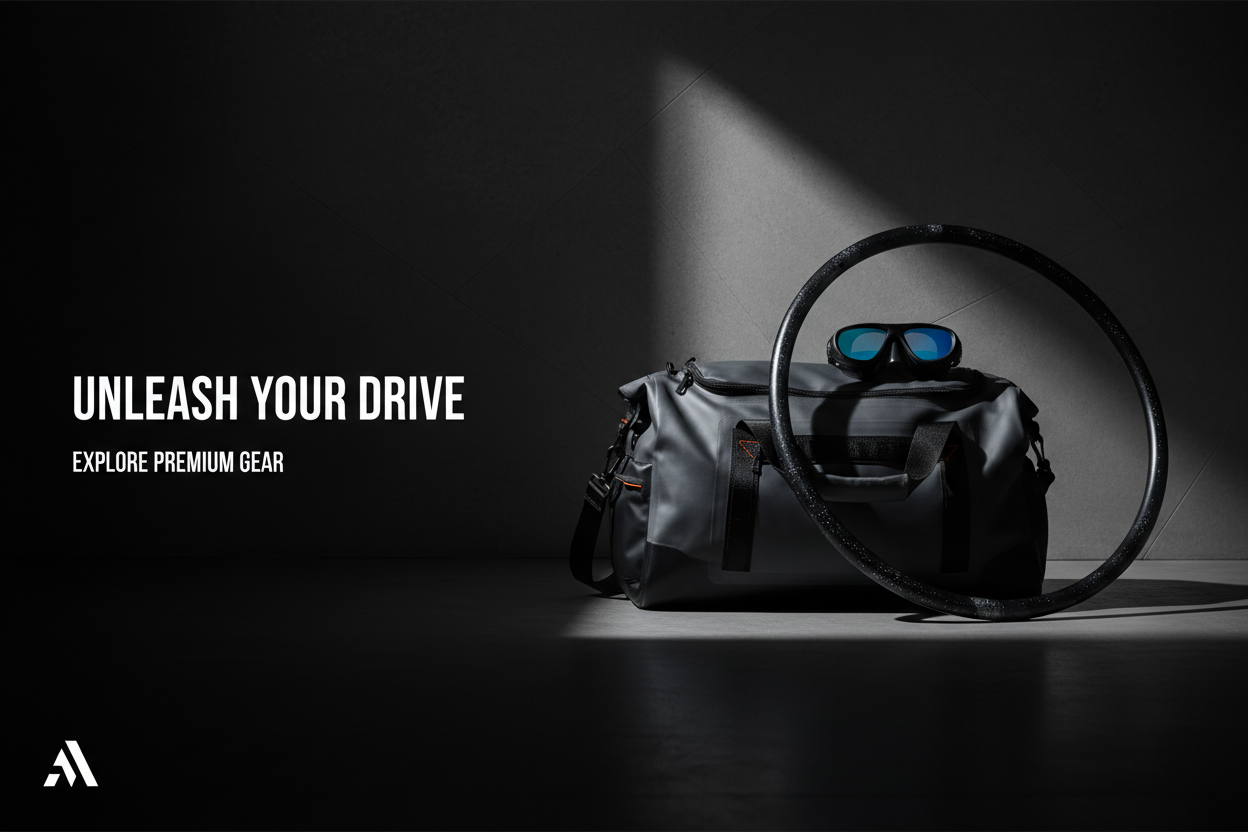 Sporting Goods Hero Banner - Dark Variation